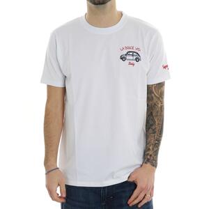 T-SHIRT LA DOLCE VITA BIANCO